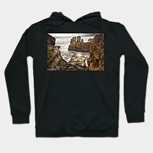 Pancake Rocks 2 Hoodie